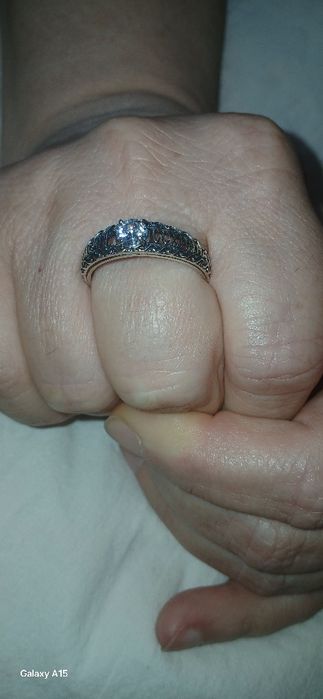 Перстинь срібний новий