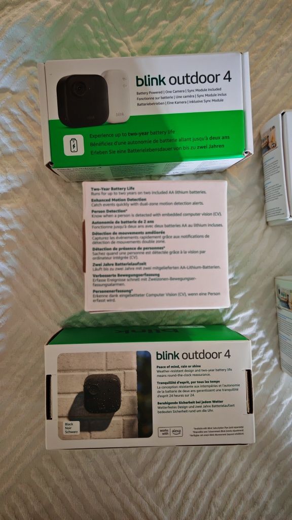 Câmera Blink Outdoor 4 + Sync Module Core NOVO SELADO