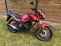 Honda CB125F, 2022 rok, piekny stan, 1100 km przebiegu. 1 wlasciciel