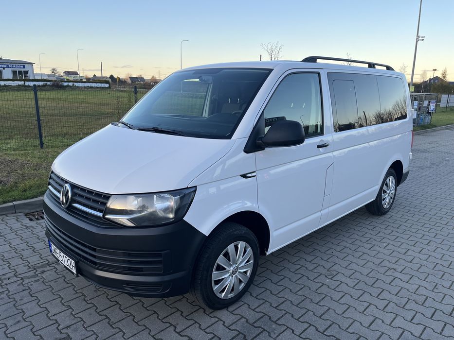 Volksvagen transporter 9 osobowy DSG Pierwszy właściciel salon Polska