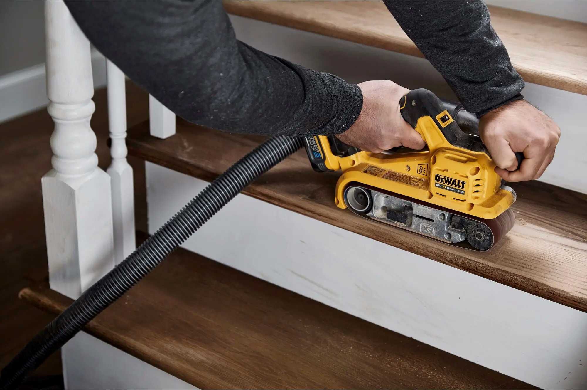 DeWALT DCW220 Шліфмашина стрічкова акумуляторна безщіткова\каркас