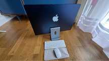 Imac 24 M1 8/256GB + 512GB jak Nowy idealny