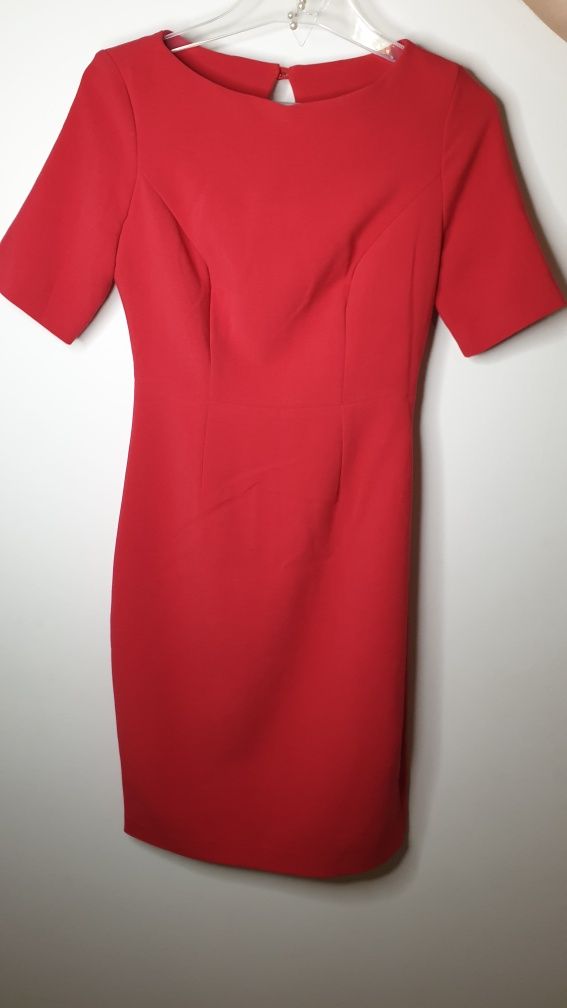 Sukienka ołówkowa czerwona  Orsay 36