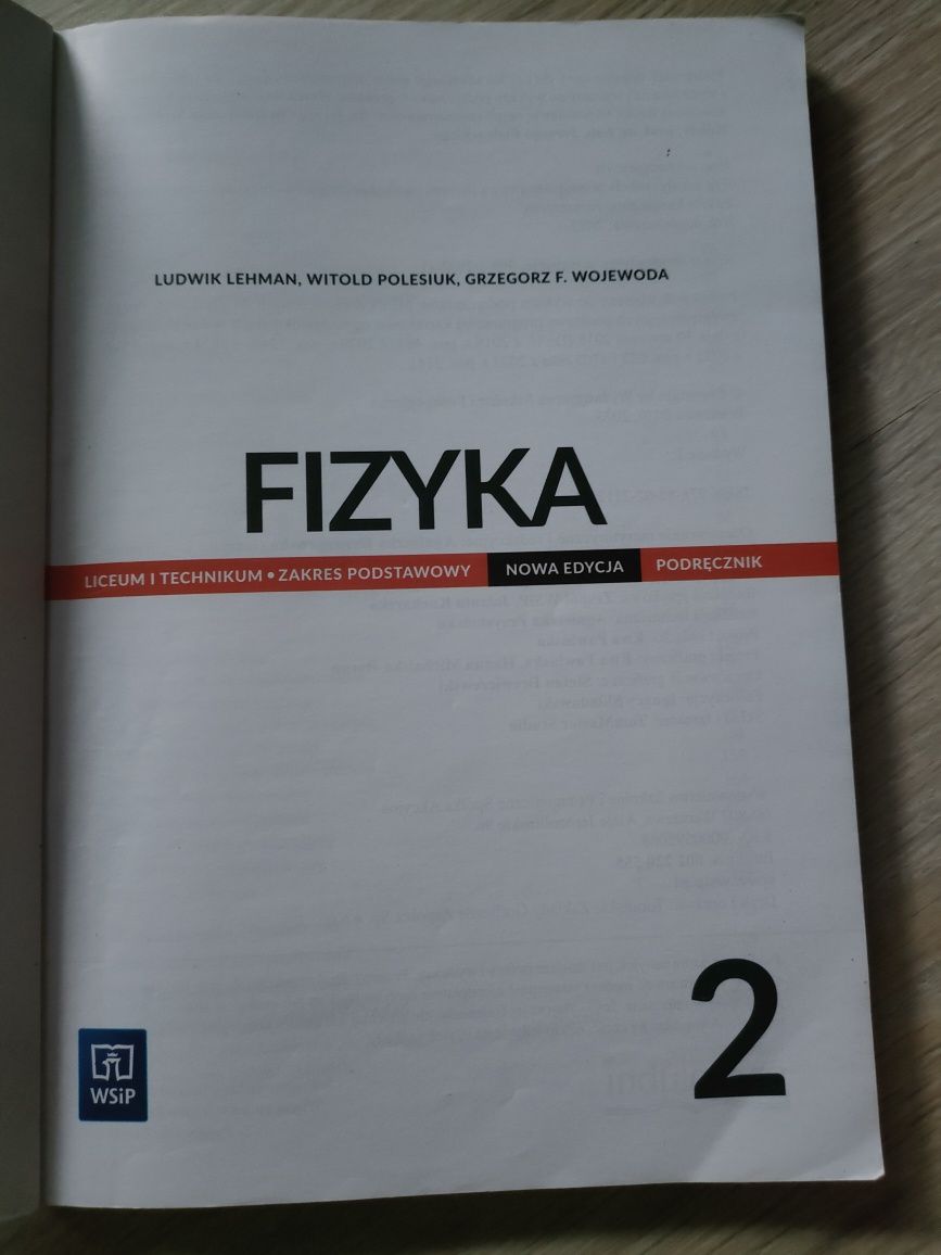 Podręcznik do Fizyki