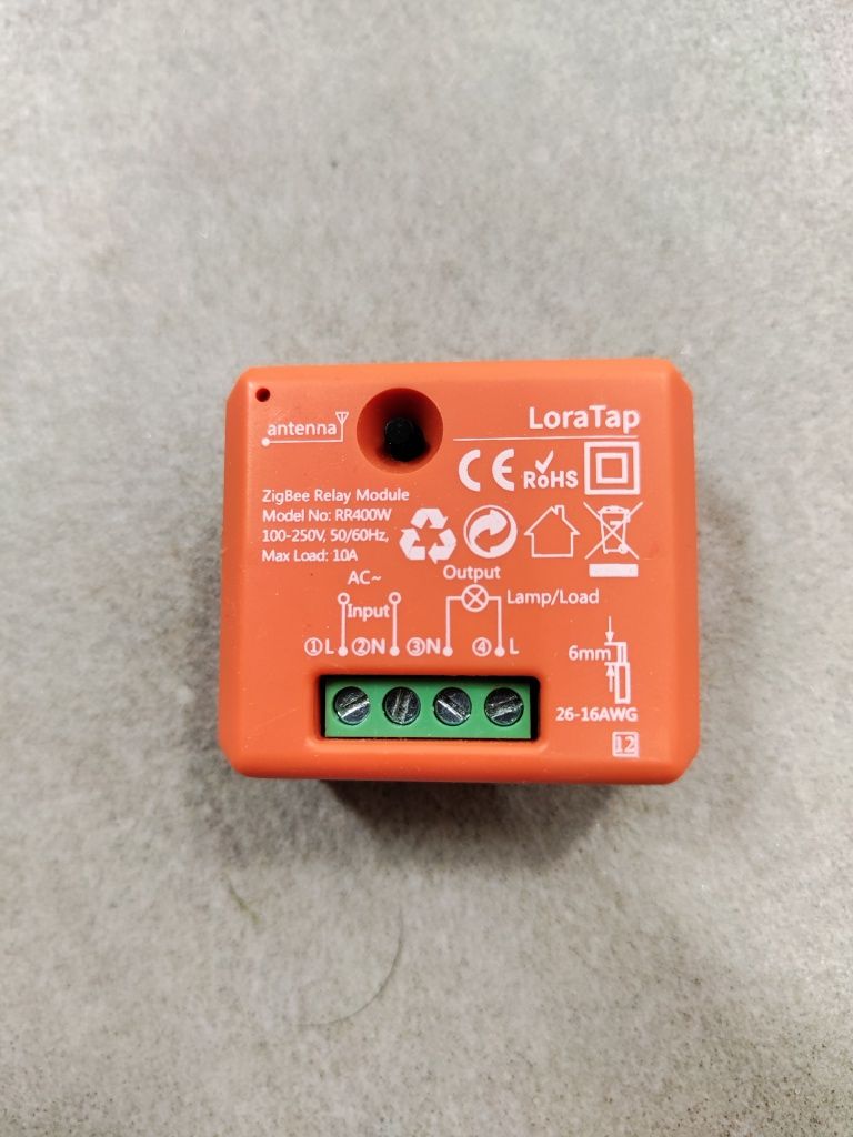 Przekaźnik dopuszkowy RR400ZB Zigbee