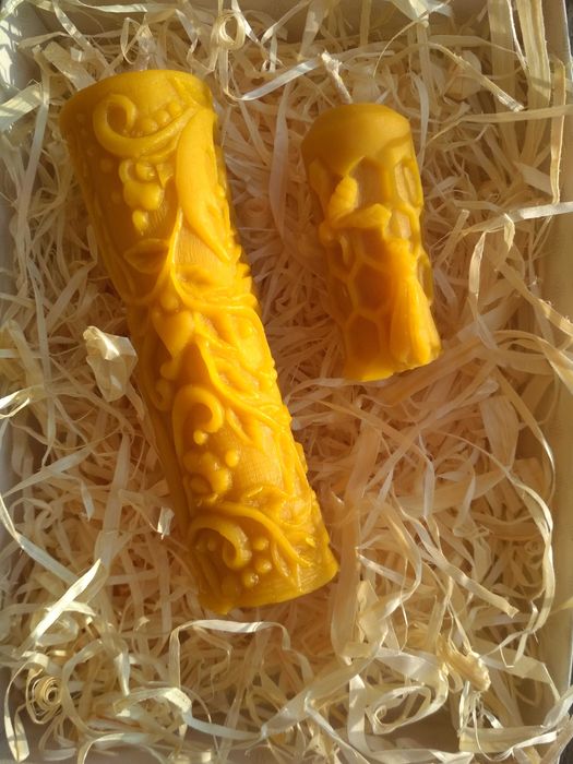 Свічки з натурального воску