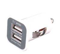 CARREGADOR DE ISQUEIRO USB 3.1A BRANCO