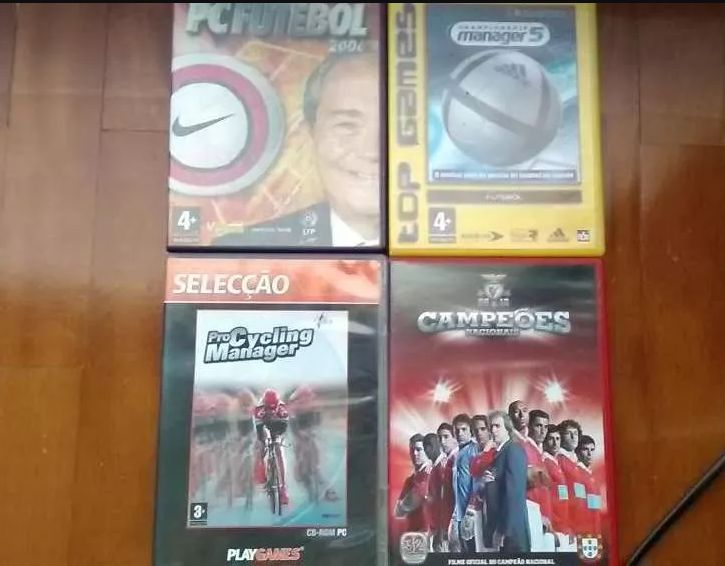5 Jogos PC + DVD Benfica Campeão (2009/2010)