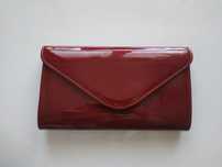 Elegancka torebka bordo