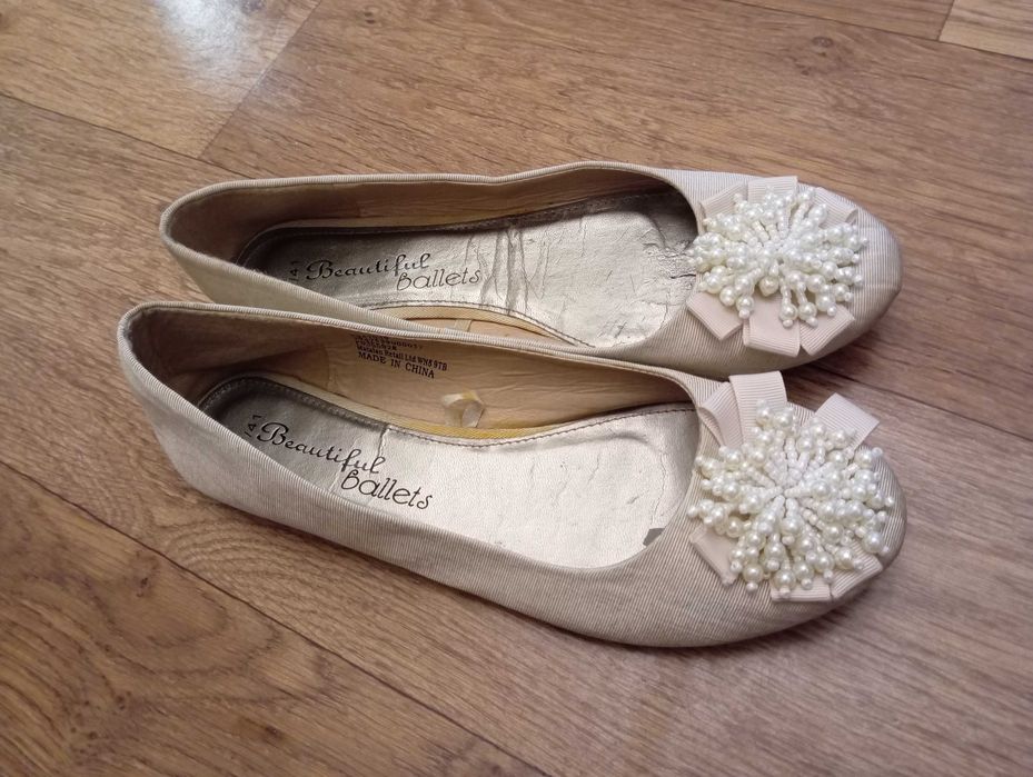 Балетки. Туфли. Длина по стельке 26 сантиметров. 40 размер.