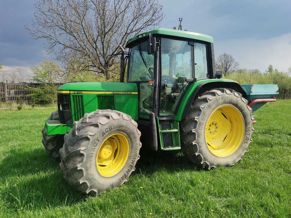 John Deere 6410 PowerQuad 40km/h Renault Ares ehr case mxu fotelpneuma