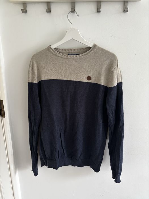 Camisola Azul e Creme Springfield L