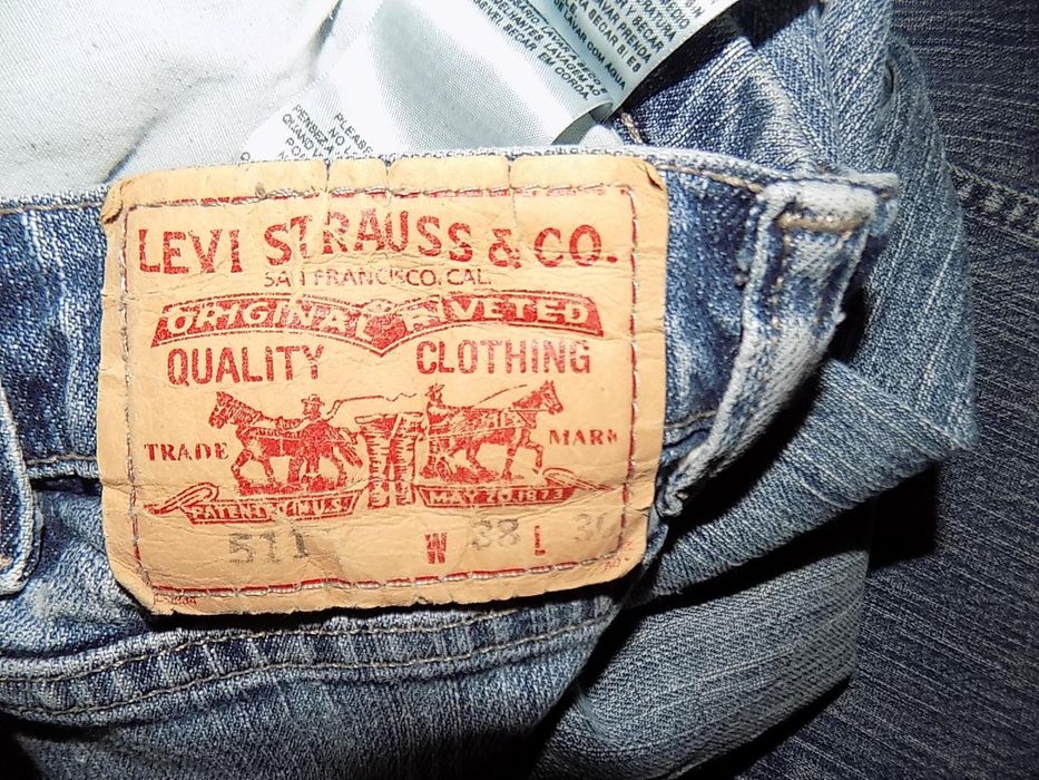 Джинсы Levis ® 511™_275 W40xL30 Indigo Mexico (Б/у)