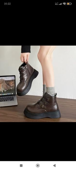 Жіночі черевики, демісезон, осінь весна, напівчоботи