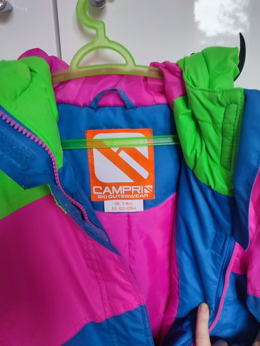 Kurtka narciarska campri 7-8 lat 122-128