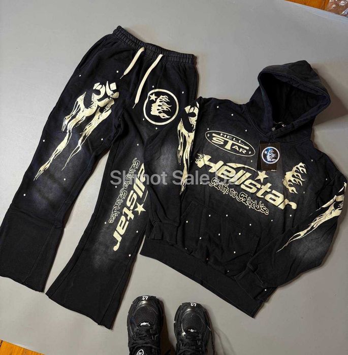 худі шатни hellstar штаны худи хелстар