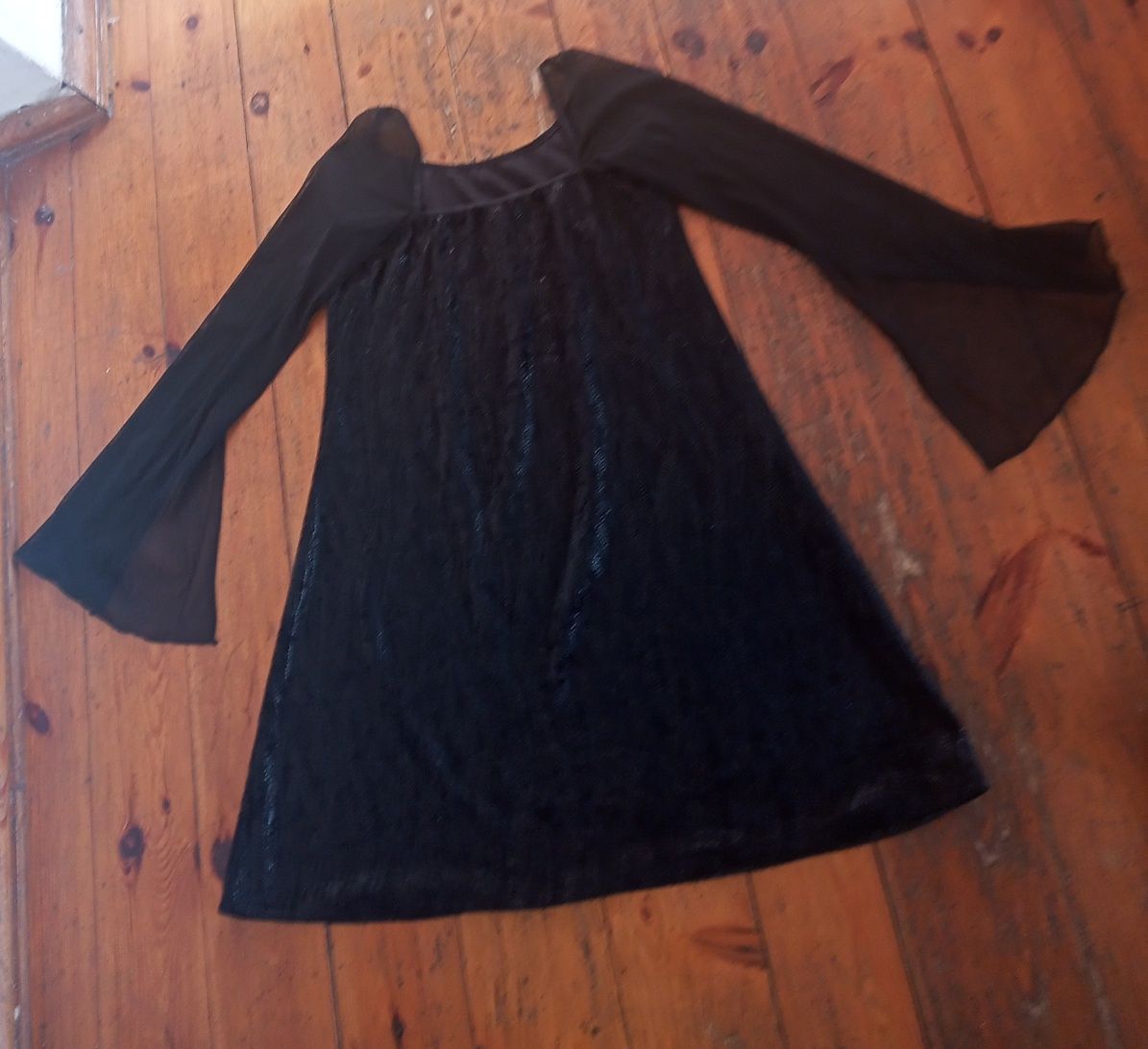 Elegancka czarna tunika