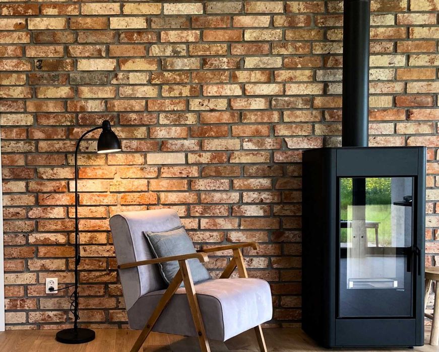 Cegły dekoracyjne na ścianę, kamień ozdobny, płytki ceglane, Licówka