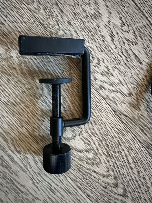 IKEA  Skurup lampka ścienna  biurkowa czarna