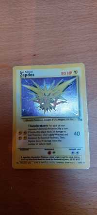 carta pokemon zapdos holo 15/62