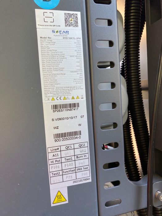 Falownik hybrydowy Sofar Solar HYD 10KTL-3PH