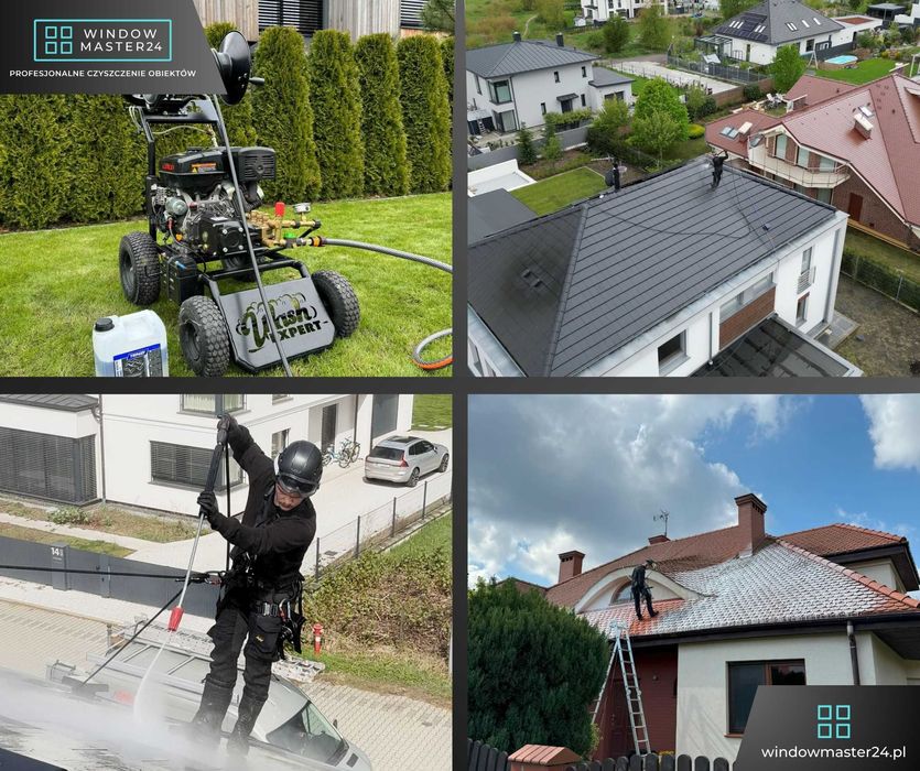 WindowMaster24 - Mycie okien, kostki brukowej, dachu, elewacji