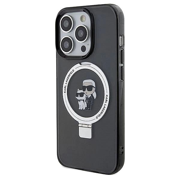 Etui Karl Lagerfeld Ring Stand Karl&Choupettte MagSafe na iPhone 13 Pr