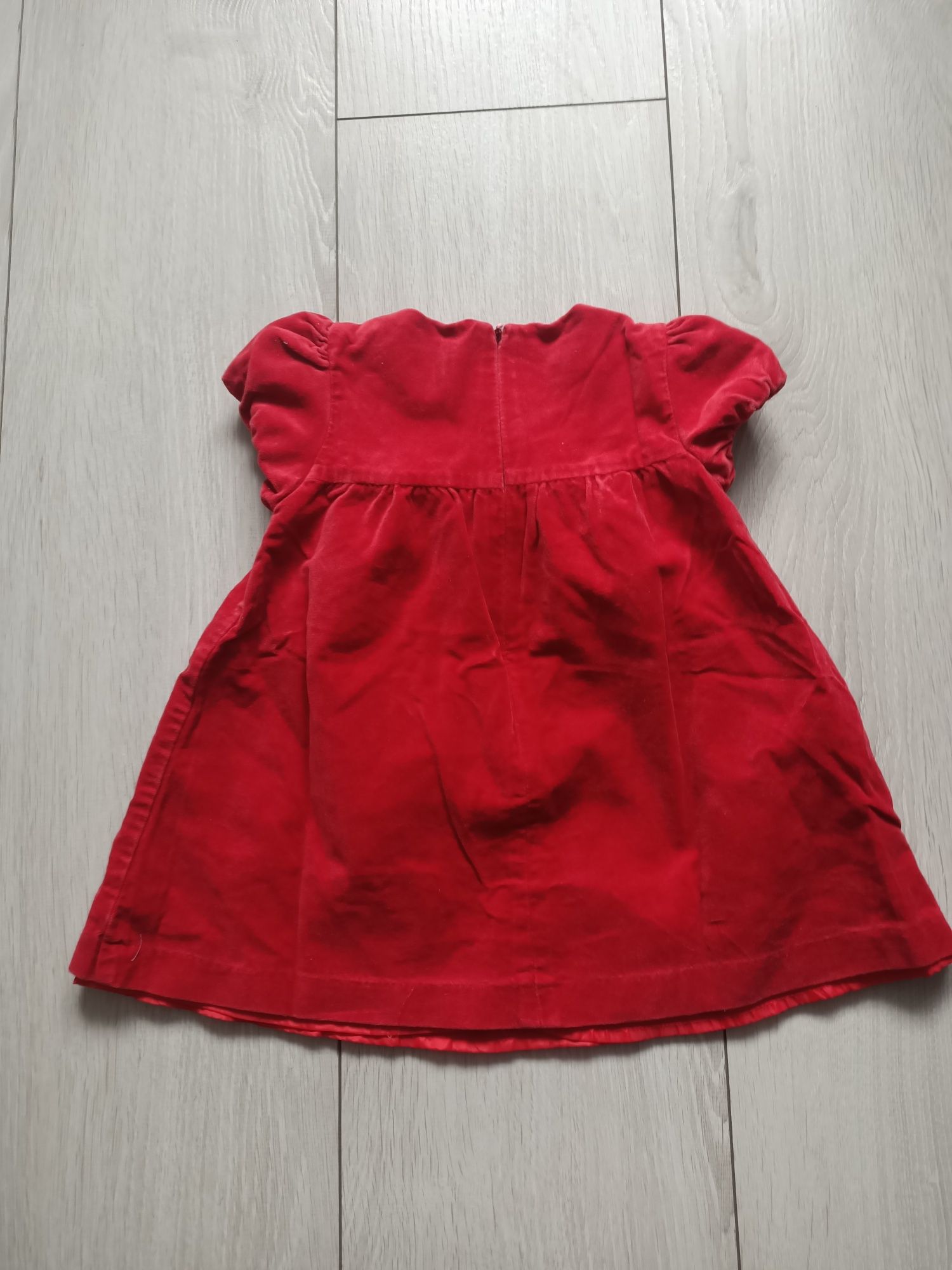 Sukienka niemowlęca dziecięca świąteczna rozmiar 80
