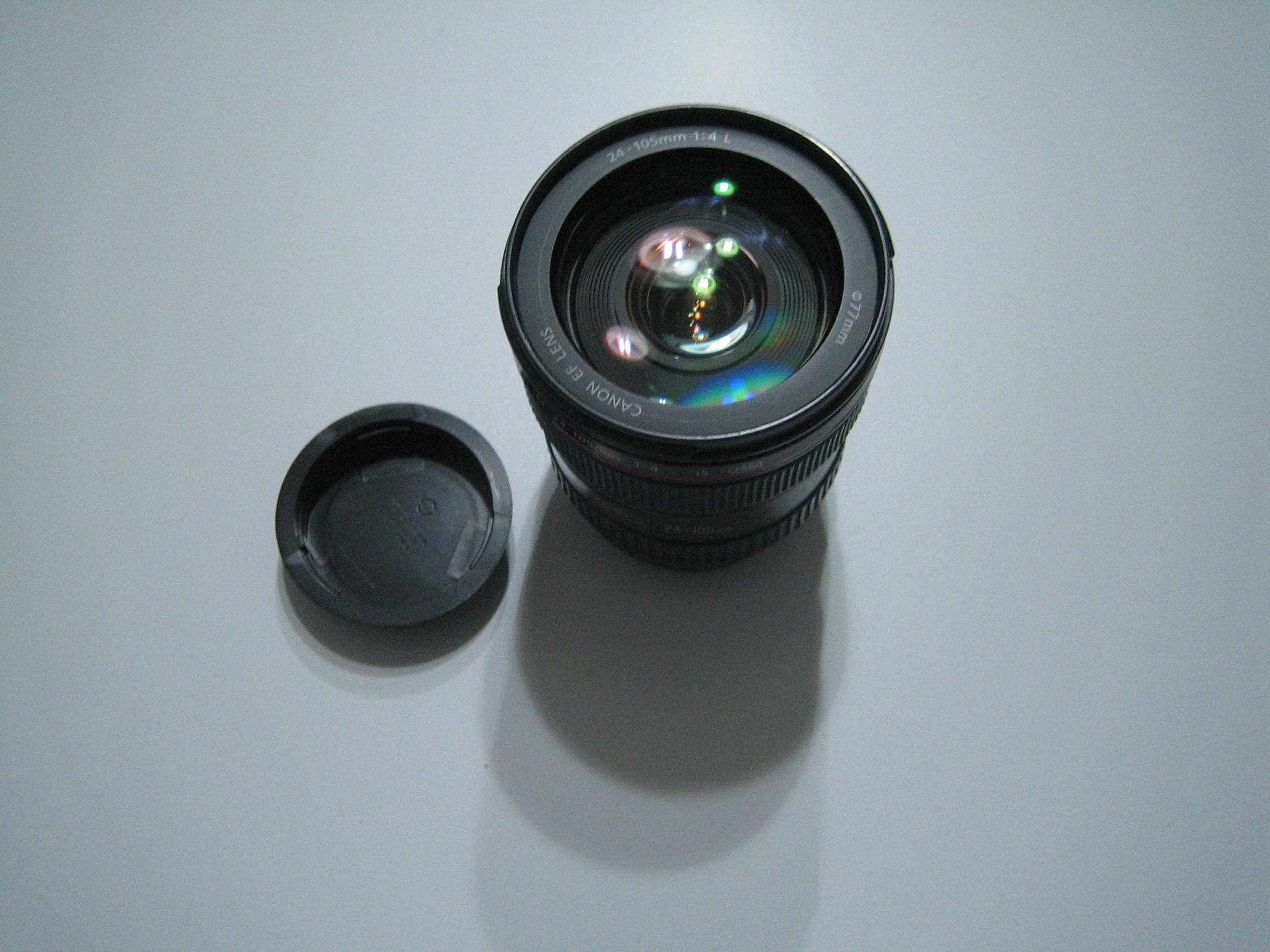 Lentes  canon 24-105,f.4,IS L,serie 1 e Serie 2 Estimadas,Limpas