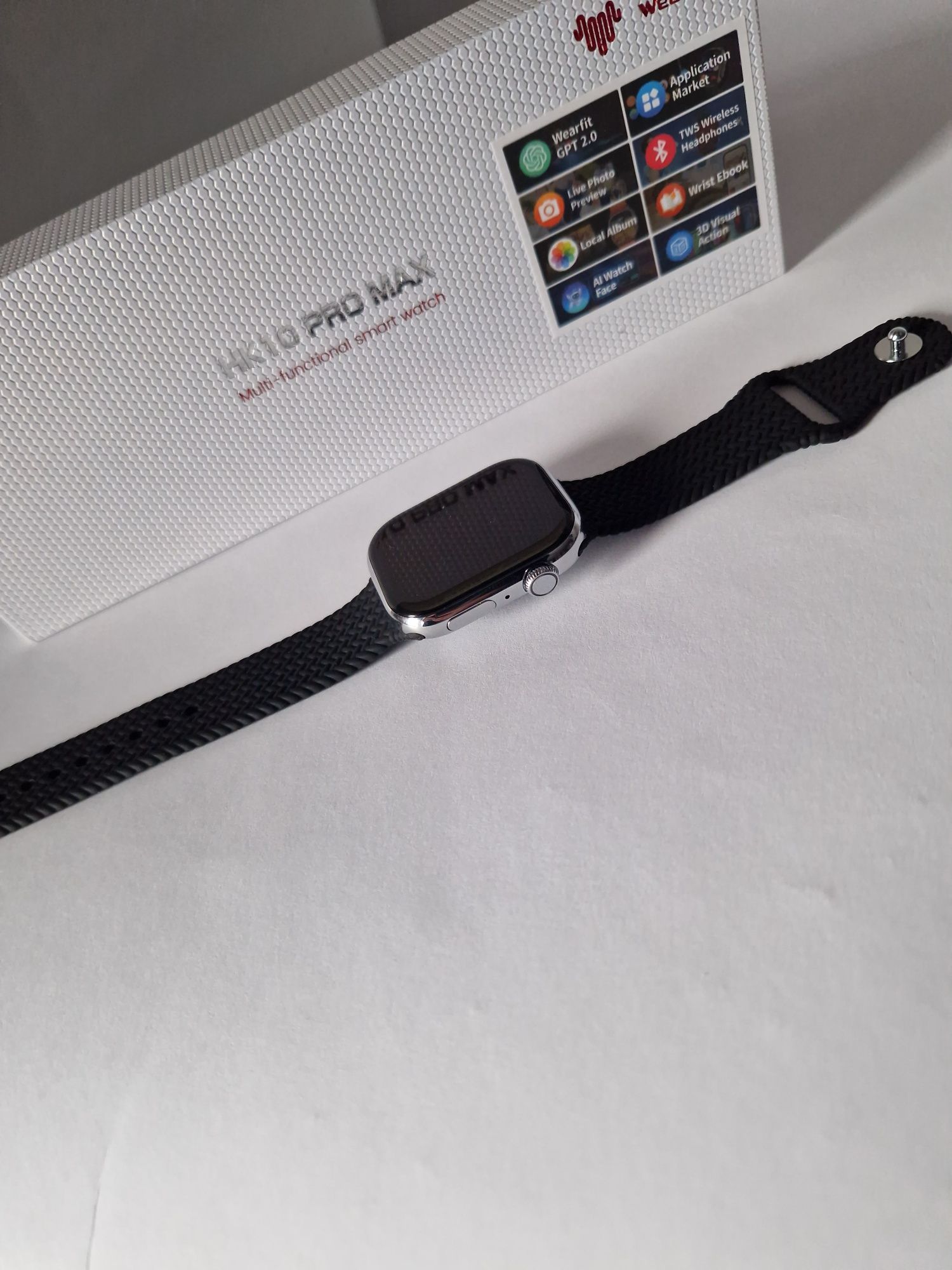 Smartwatch hk10 pro max, komplet