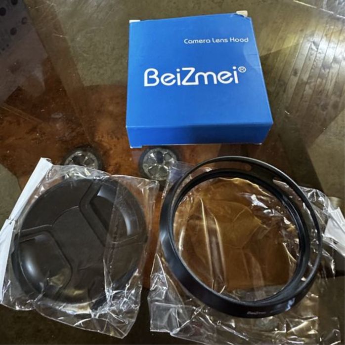 Бленда обʼєктива 82 мм, металева бленда обʼєктива 82 мм