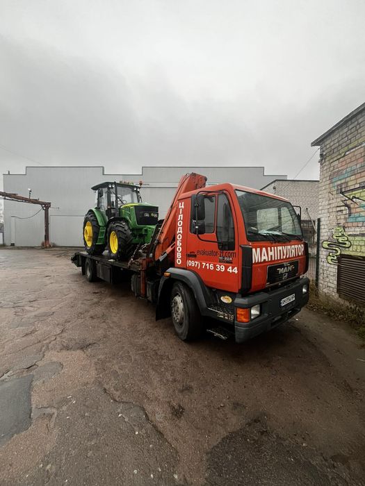 Оренда екскаватора, автокрана,маніпулятора  НДС