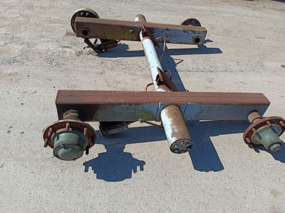 Tandem wywrot wózek