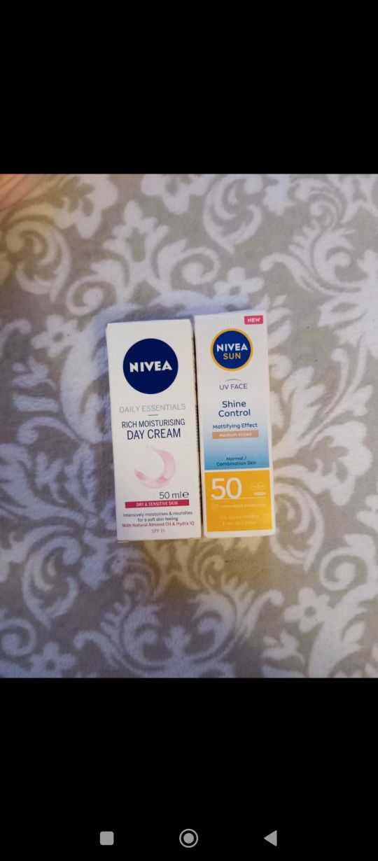 Nivea kremy z spf