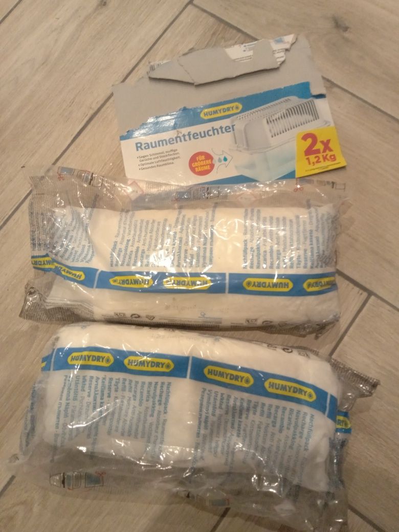 Wkłady do pochłaniacza wilgoci humydry 1,2kg