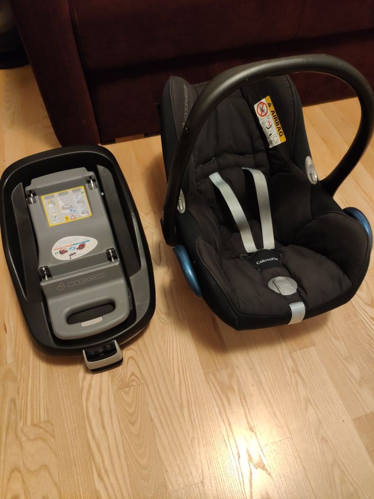 Fotelik Maxi-Cosi CabrioFix + baza FamilyFix