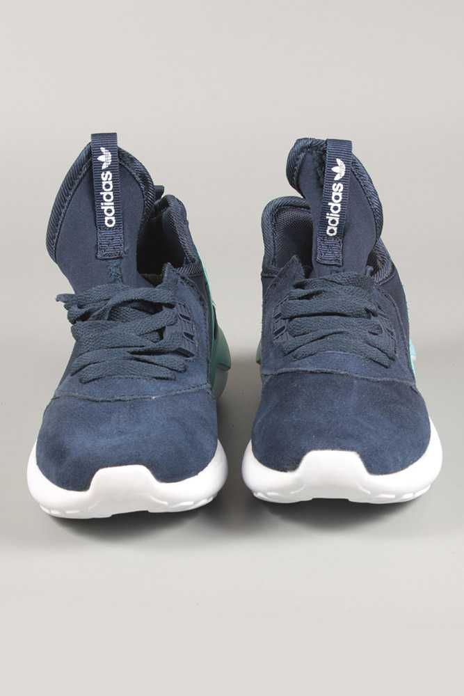 Кроссовки Adidas Tubular темно синие