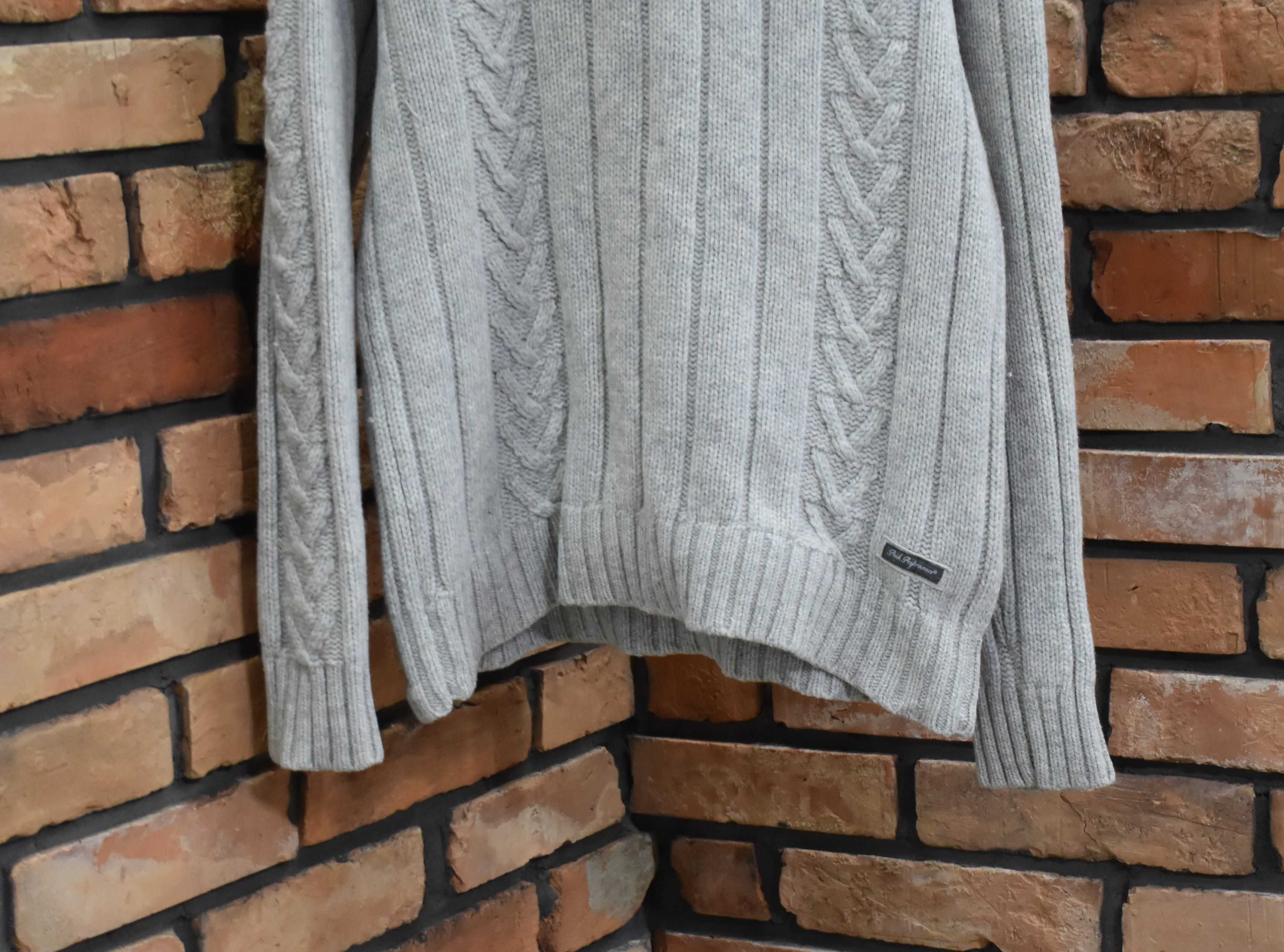 Peak Performance ciepły sweter golf wełna wool jak nowy L