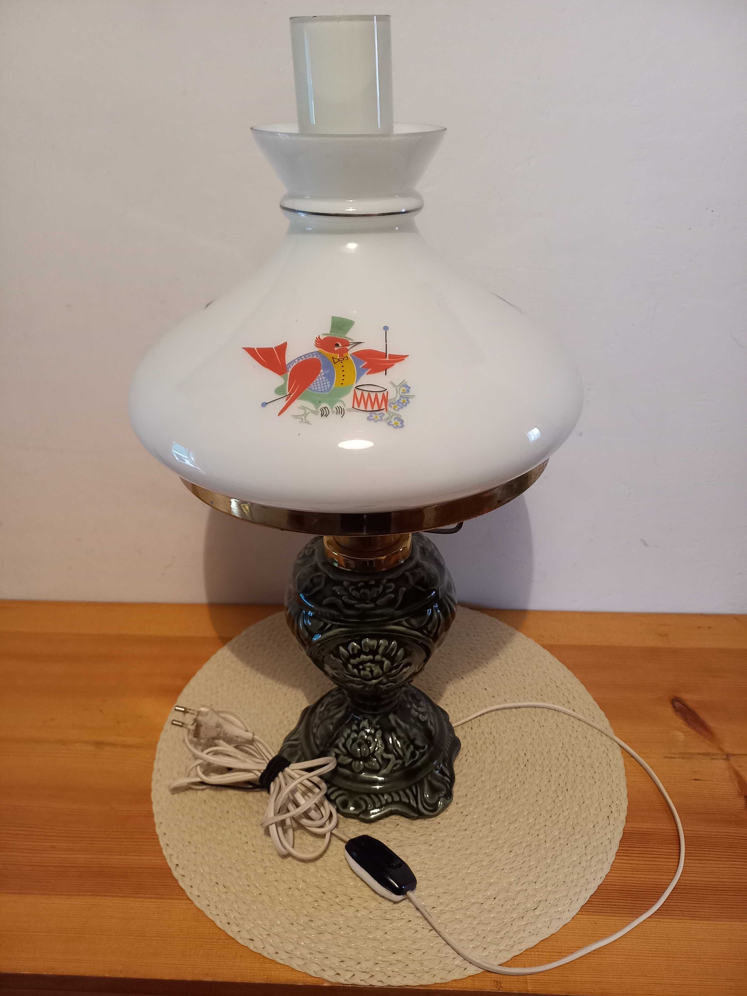 Lampa stołowa ceramiczna z 1970 r.