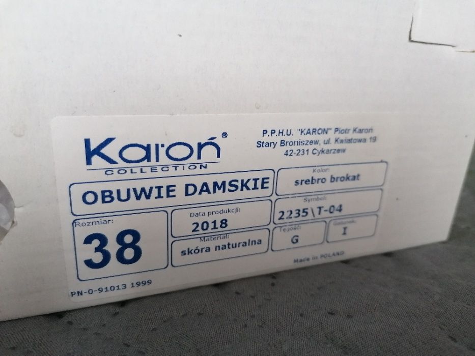 Srebrne ślubne szpilki