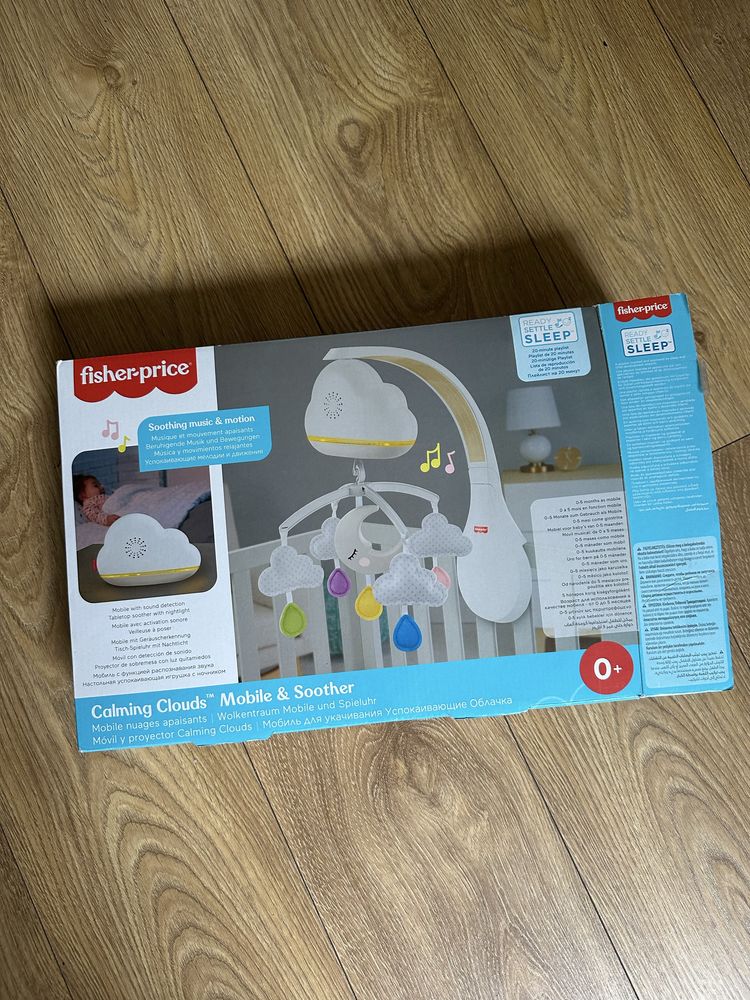 Nowa karuzela dla dziecka do łóżeczka Chmurkowa fisher price