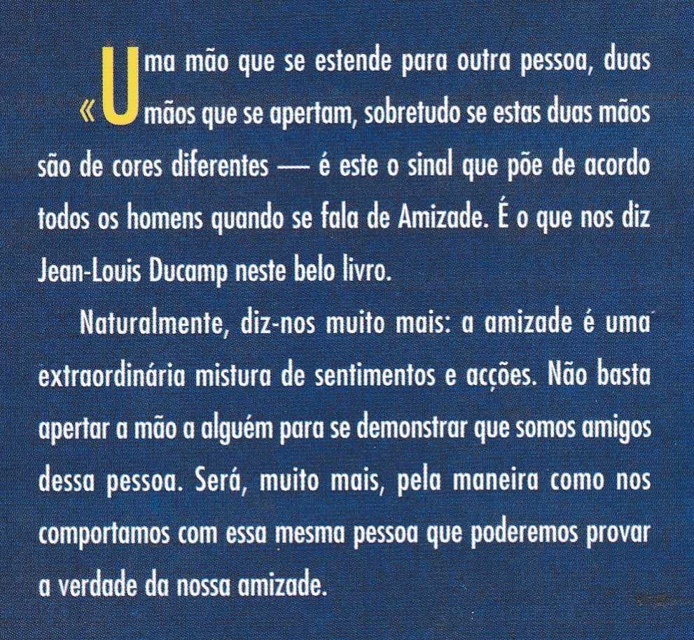 A Amizade Explicada às Crianças de Jean - Louis Ducamp [Portes Grátis]