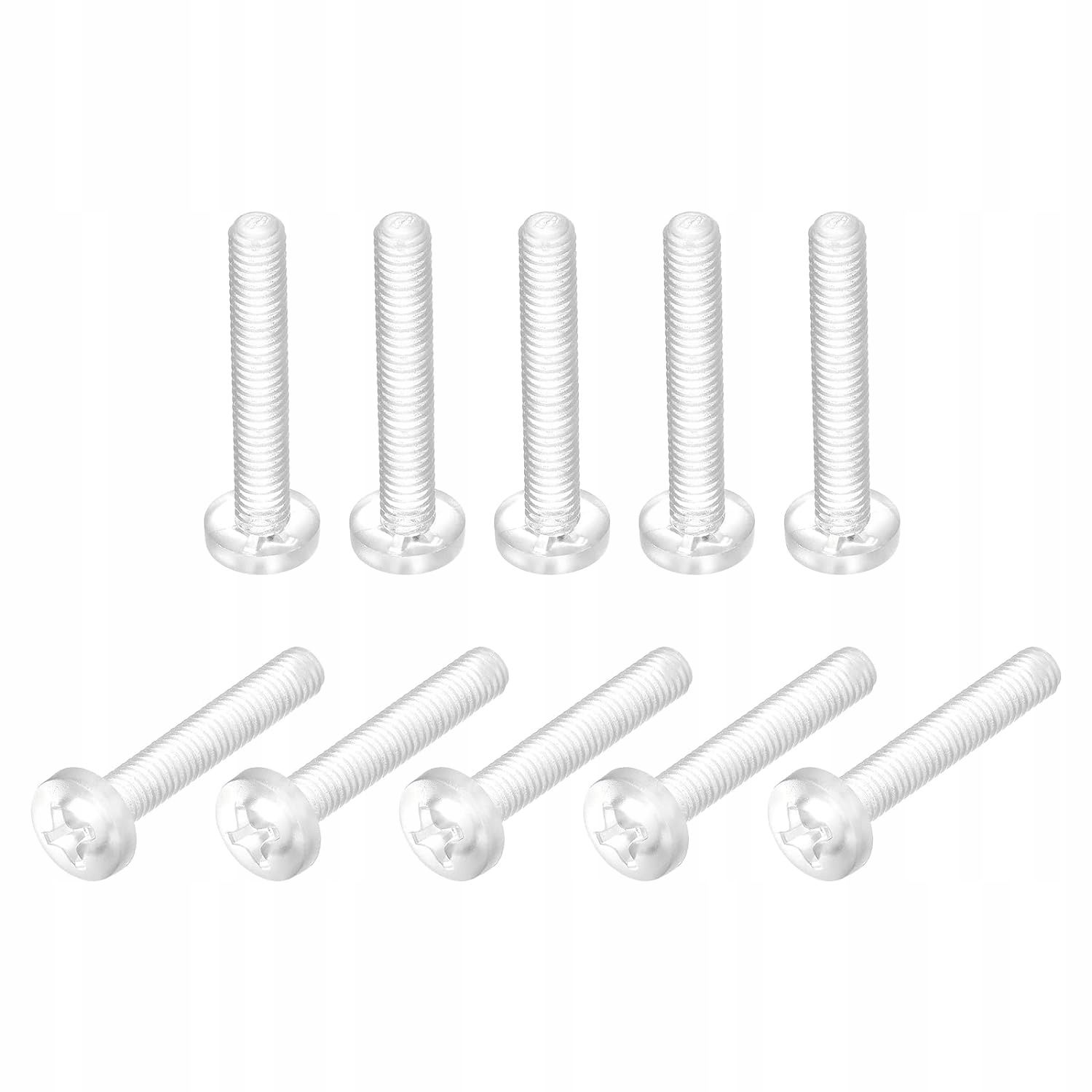 Wkręt Przeźroczysty M6 X 40Mm 10 Sztuk