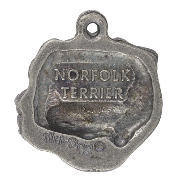 Norfolk Terrier naszyjnik posrebrzany Art-Dog
