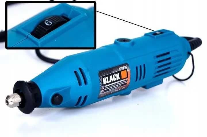 Гравер Шліфувальна машина Black гибкий Вал 400Вт 218ел кейс бурмашина
