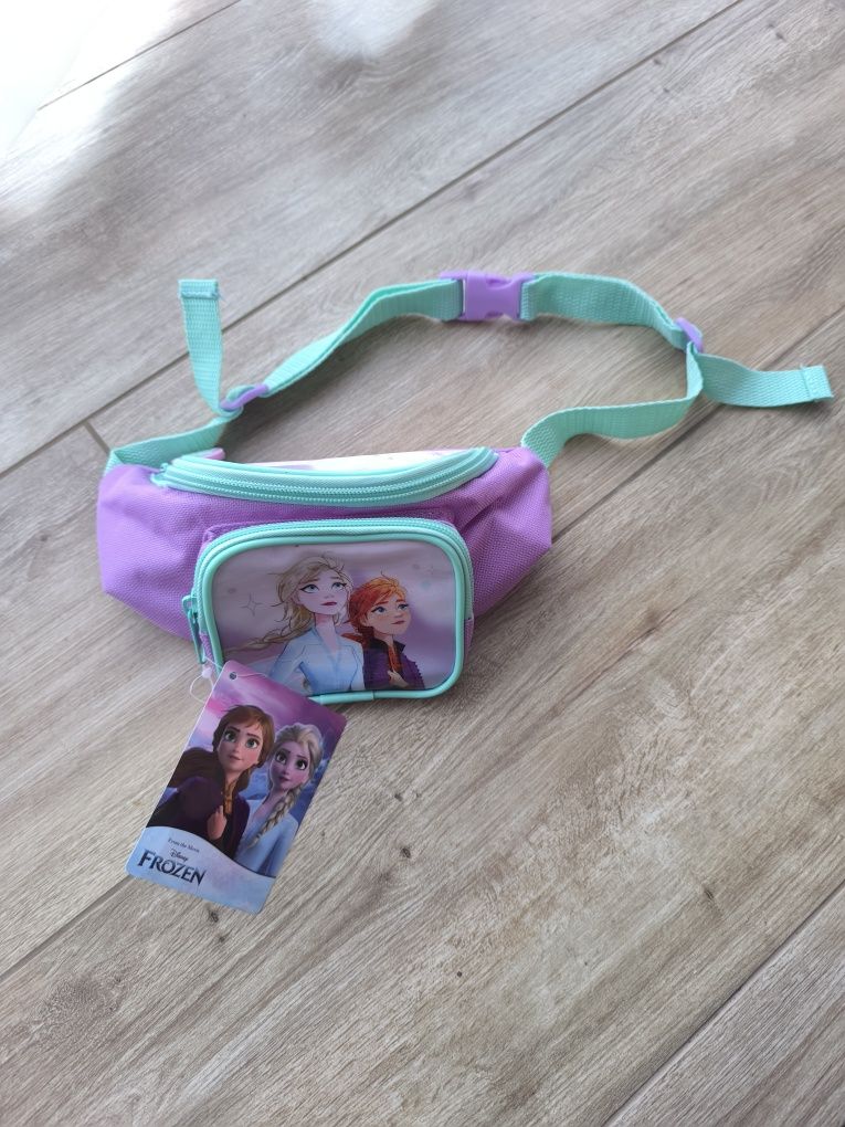 Nowa nerka dla dziecka z metką frozen kraina lodu