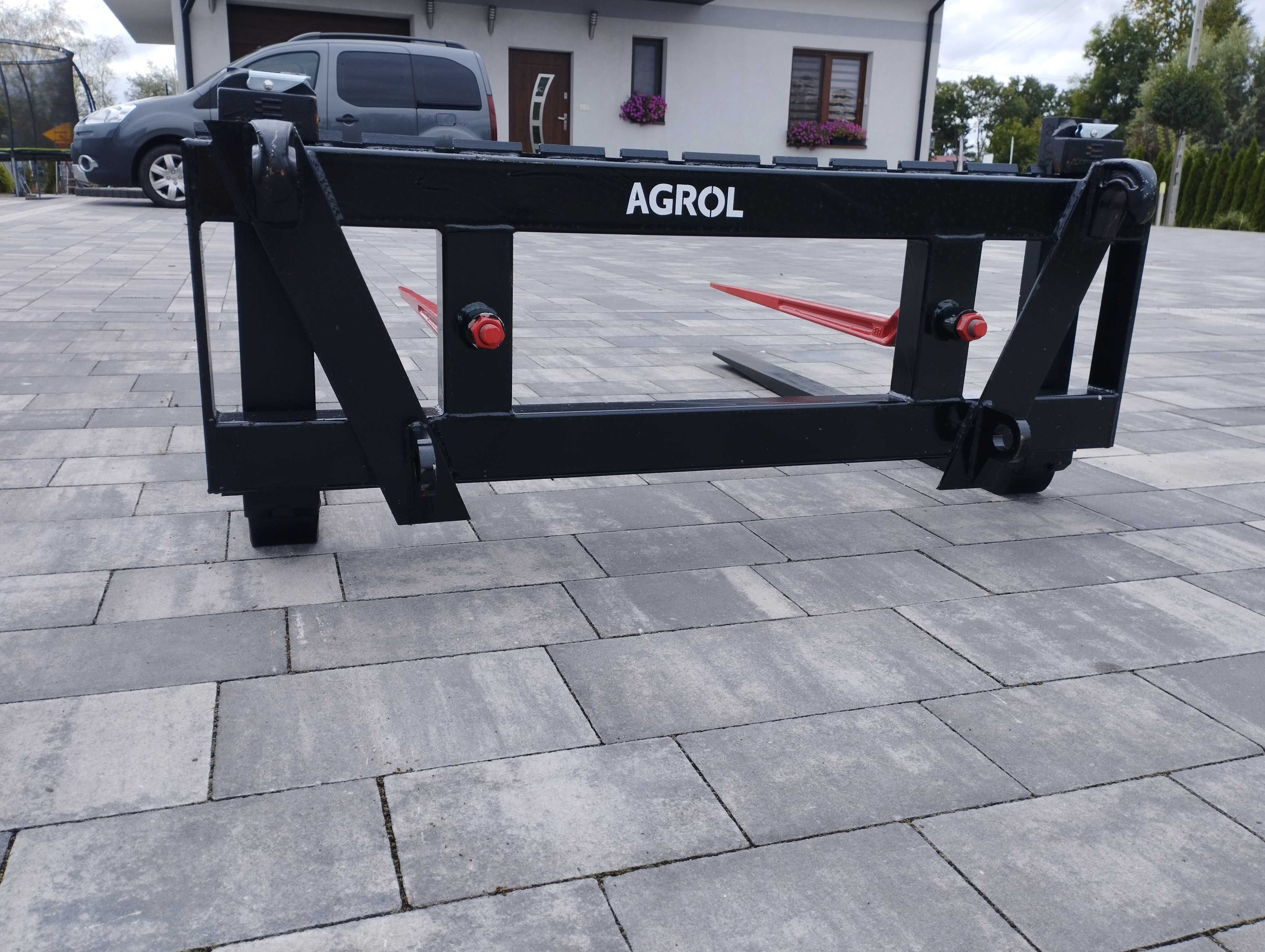 Paleciak - widły do palet. Euroramka na tur ładowacz czołowy 120CM