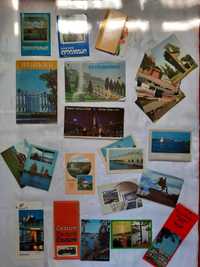Радянські листівки, буклети, брошури: Минск, Пушкин, Валаам