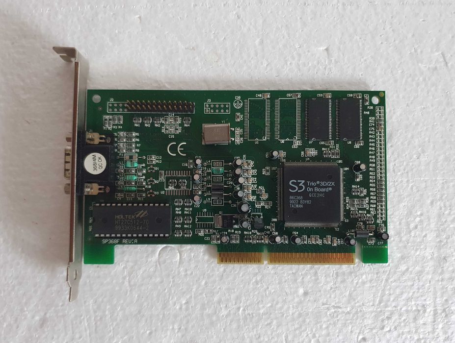 Placas gráficas AGP e PCI, vintage: Nvidia, ATI, Creative, Nvidia, S3