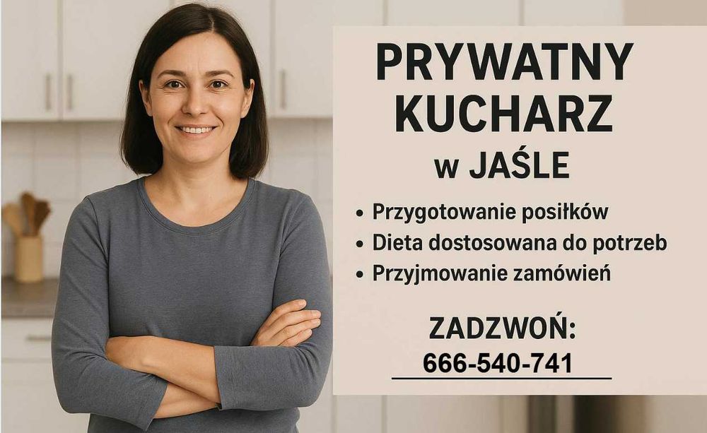 Prywatny kucharz w Twoim domu zakupy/gotowanie/sprzatanie kuchni